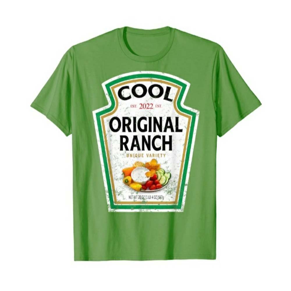 2/$20 ⭐ Ranch Sauce Green Salad Dressing Funny Halloween T-Shirt